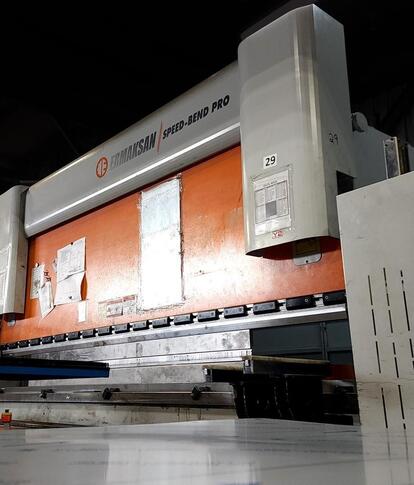 Press brake equipment